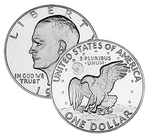1972 S 40 % Gümüş Eisenhower Dolar Kanıtı