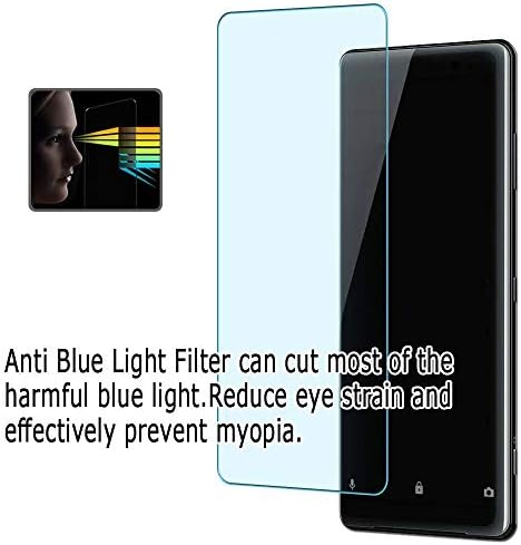 Puccy 2 Paket Anti mavi ışık ekran koruyucu film ile uyumlu acer monitörü K222HQLb / K222HQLbmıdx 21.5 TPU koruma ( Temperli