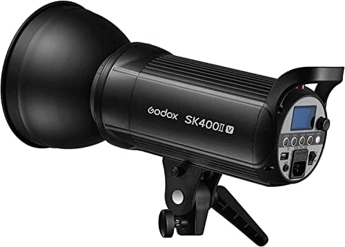 Godox SK400IIV w / Godox X2T-C Tetik ve Godox X1R - C Alıcı 400Ws Strobe Stüdyo Flaş GN65 5600 K 2.4 G ile LED Modelleme