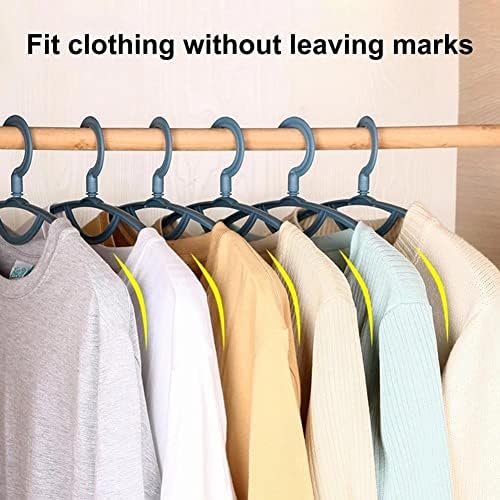 DSFEOIGY 5 Adet Kaymaz Kalınlaşmış Plastik Elbise Askıları Gömlek Pantolon Elbise Geniş Omuz Rafları Ev Gereçleri ( Renk: