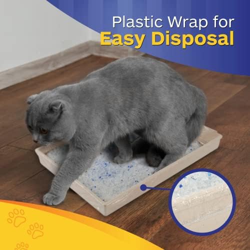 Kendi Kendini Temizleyen Kedi Kumu Kutuları için SLASHCOOL Tepsisinin Değiştirilmesi - Tüm kepçesiz Çöp Kutuları ile Uyumlu-4,5