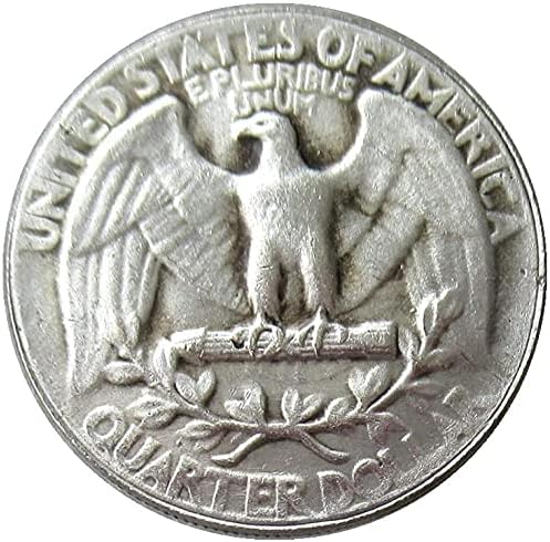 ABD 25 Sent Washington 1964 Gümüş Kaplama Kopya Hatıra Paraları