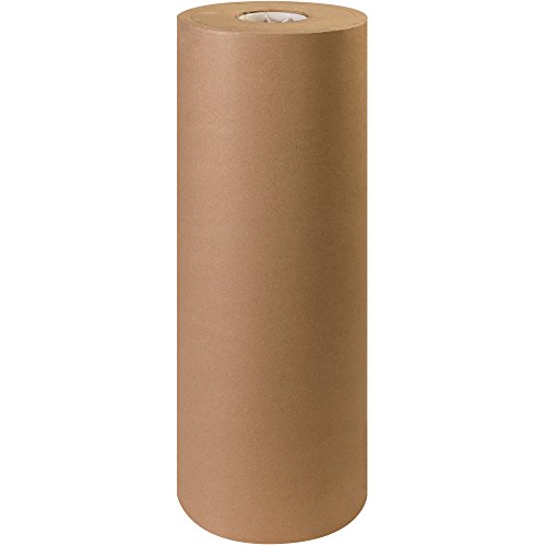 Büyük Kutu Tedarik Bakire Kraft Kağıt Ruloları, 40, 24 x 900', Kraft, 1 / Rulo