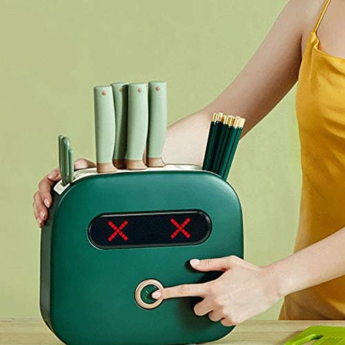 MİAOHY Bıçak Tutucu Çubuklarını Makinesi Ev Küçük Mutfak Akıllı Çubuk Tutucu Takım Tutucu (Renk : D)