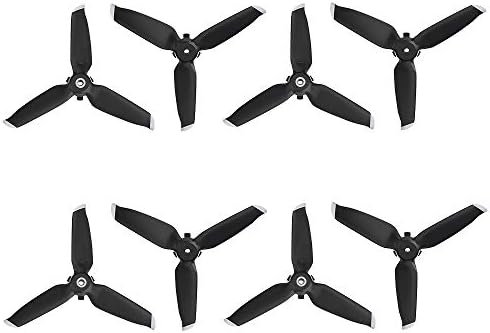 4 adet Pervaneler DJI FPV Combo, FPV Yarış Drone Pervaneler Bıçakları ile Uyumlu DJI FPV Combo Gümüş