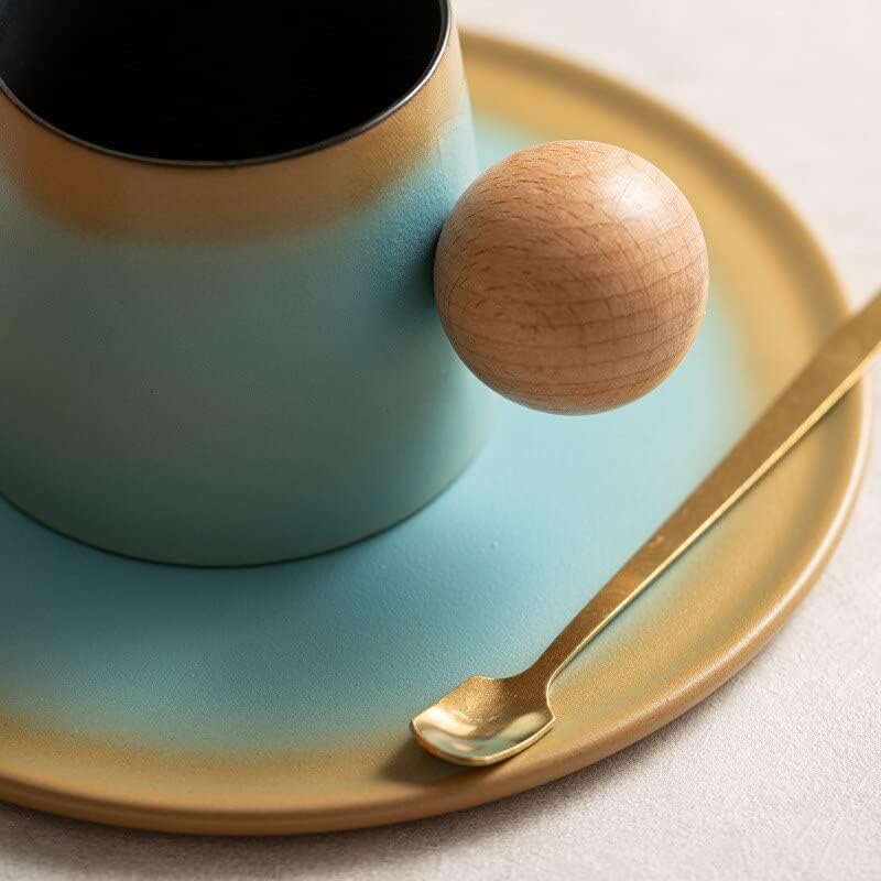 Madi Kay Tasarımlar Yüksek değerli öğleden sonra çay bardağı ev fincan seramik kahve fincan seti küçük su bardağı high-end