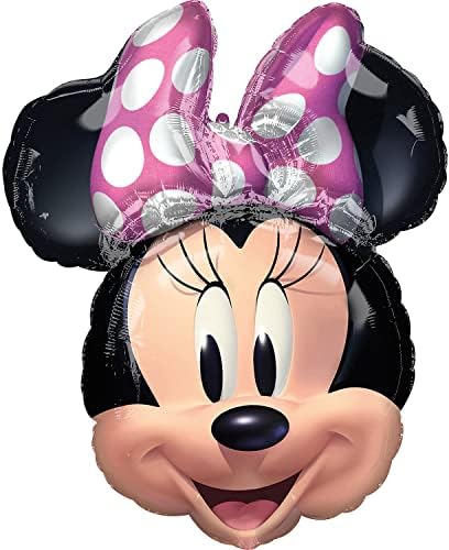 Anagram 26 Minnie Mouse Sonsuza Kadar Folyo Balon,Çok Renkli, 40979-01