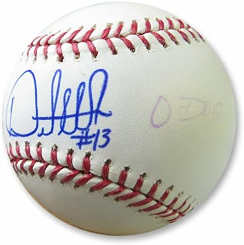 Orlando Hudson İmzalı MLB Beyzbol Dodgers O-Dog S1342 - İmzalı Beyzbol Topları İmzaladı