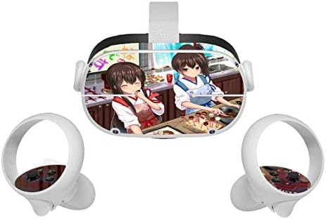 Kantai Koleksiyonu Anime Oculus Quest 2 Cilt VR 2 Skins Kulaklık ve Kontrolörleri Sticker Koruyucu Çıkartma Aksesuarları