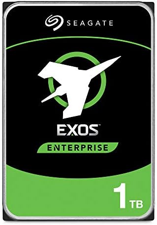 Seagate Exos 7E8 1 TB Dahili Sabit Disk Kurumsal HDD – CMR 3,5 İnç 512E SATA 6 Gb/sn 7200 RPM 256 MB Önbellek Kurumsal, Veri