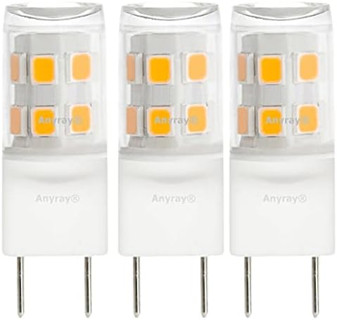 Anyray (3) - LED Ampuller G8S Yedek Ampuller Samsung ME18H7045FS Mikrodalga Ampul 120 V 20 W G8 (Yumuşak Beyaz 3000 K)