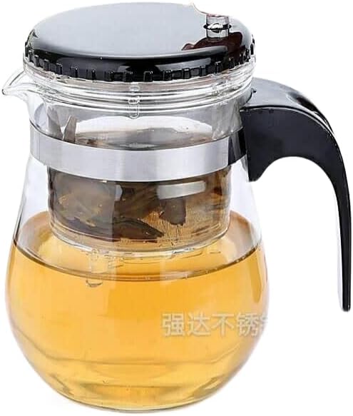 Demlik zarif cam kupa çiçek demlik çay bardağı ısıya dayanıklı filtre çay yapma aparatı Ev sağlık koruma t