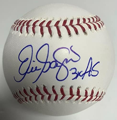 Eric Gagne, MLB Beyzbol JSA W834301 Dodgers'ı Yazılı İmzalı Beyzbol Toplarıyla İmzaladı