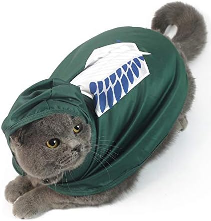 Impoosy Kedi Cadılar Bayramı Kostüm Komik Köpek Giyim Yavru Cosplay Evcil Hayvan Giysileri Küçük Köpek Kıyafetleri (Büyük)