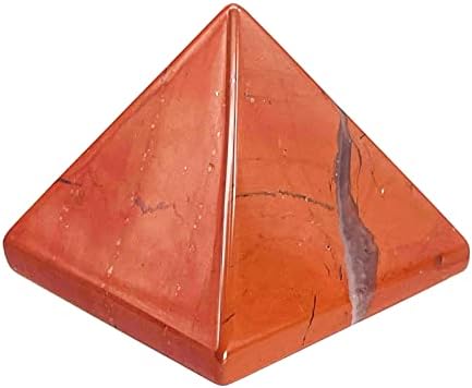 Fekuar Doğal Aytaşı Taş Piramit Orgon, şifa Kristal Noktası Pozitif Enerji Jeneratörü Çakra Dengeleme Reiki 1.18 (30mm)