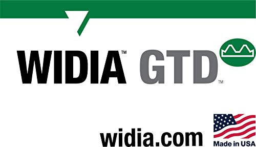 WIDIA GTD GT205029 Zafer GT20 HP Musluk, Fiş Pah, Sağ Kesim, Sol El Sarmal, 3BX Fit, 3 Flüt, 7/16-20, HSS-E-PM, Kalay + CRC