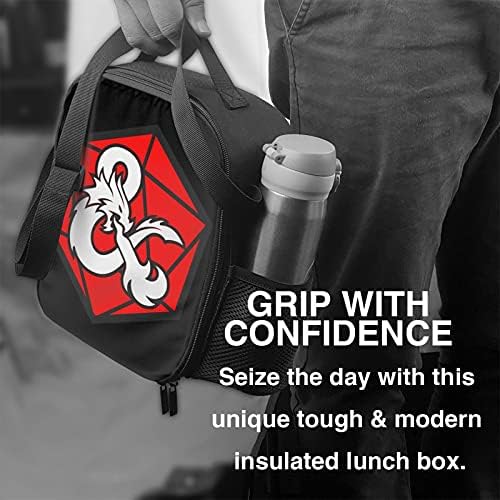 Cynteop Unisex yemek kabı Yalıtımlı Öğle Yemeği soğutucu çanta Tote Çanta Sızdırmaz Dayanıklı Sert Çocuklar Kadınlar Erkekler