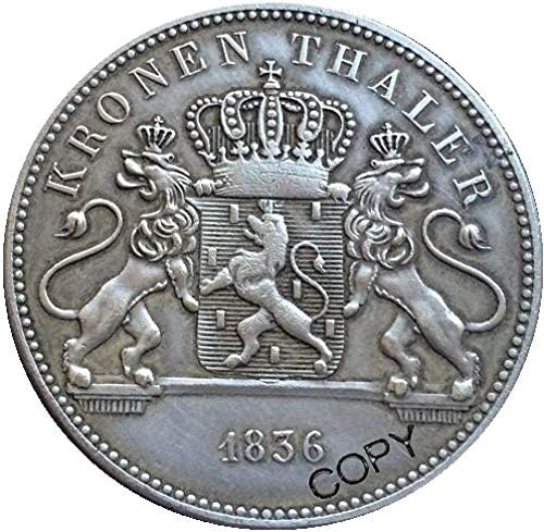 1836 Alman Kopya Paraları COPYSouvenir Yenilik Sikke Sikke Hediye