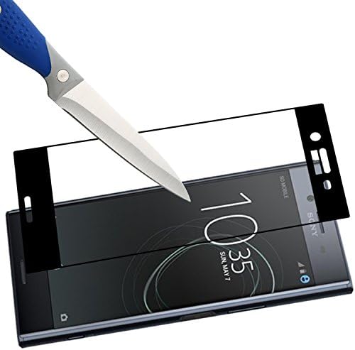 Mr. Kalkan [2-PACK] Sony Xperia XZ Premium İçin Tasarlanmış [Temperli Cam] [Tam Kapak] [Siyah] Ekran Koruyucu Ömür Boyu Değiştirme