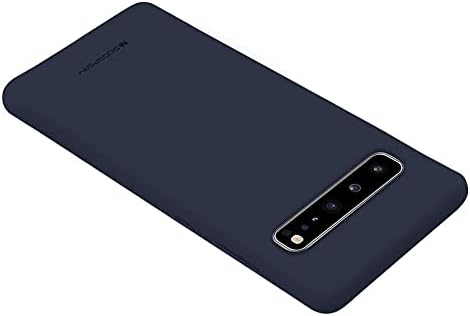 GOOSPERY Yumuşak Duygu Jöle Samsung Galaxy S10 5G Durumda (2019) ipeksi İnce Tampon Kapak (Gece Mavisi)