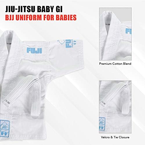 FUJİ-Jiu-Jitsu Bebek Gi, Bebekler için BJJ Üniforması