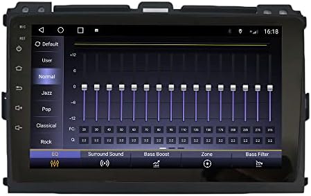 Android 10 Autoradio Araba Navigasyon Stereo Multimedya Oynatıcı GPS Radyo 2.5 D Dokunmatik Ekran Toyota Prado İçin J120