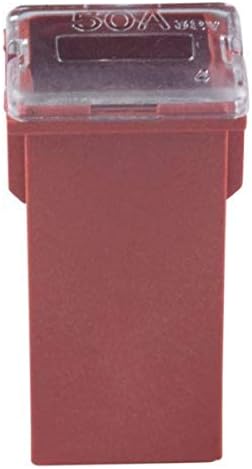Bussmann FMX-50 MAKSİ Sigorta ('Yavaş Üfleme' Dişi-50 A (Kırmızı)), 1 Paket