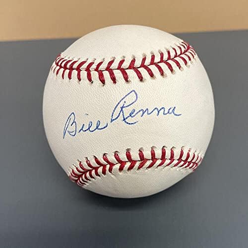 Bill Renna A'nın Red Sox Yankees'i OMLB Beyzbol Otomobilini B & E Hologram İmzalı Beyzbol Toplarıyla İmzaladı