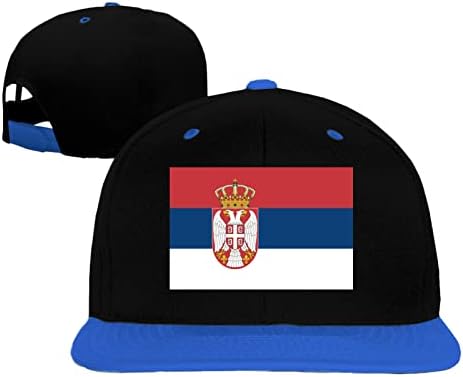 Sırbistan HİFENli Bayrağı Hip Hop Kap Şapka Erkek Kız Snapback Şapka Beyzbol Şapkaları