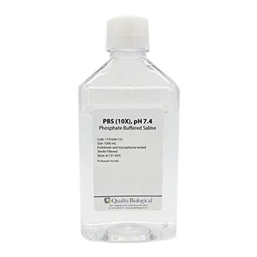 Kaliteli Biyolojik 119-069-491 Fosfat Tamponlu Tuzlu Su, 10X, pH 7.4, 4L