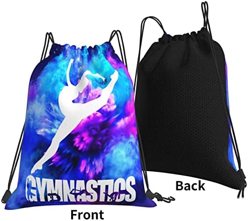 ISTYTOP jimnastik ipli sırt çantası su geçirmez Dize çanta ışık spor spor Yoga plaj ipli Sackpack parti Favor çanta