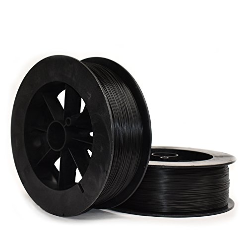 NinjaTek 3DAR01117520 NinjaTek Armadillo TPU Filament, 1,75 mm, TPE, 2 kg Gece Yarısı (Siyah) (1'li Paket)