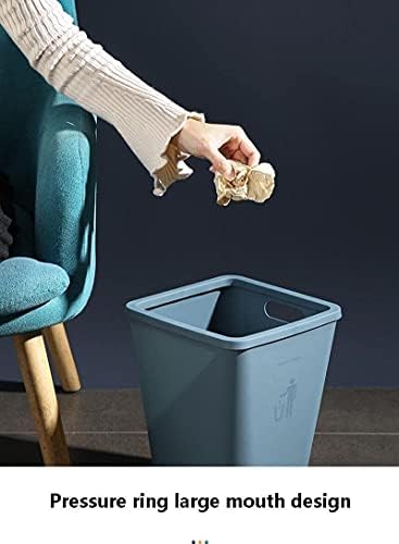 AALİNAA çöp tenekesi çöp tenekesi Kapaksız Minimalist Tarzı çöp tenekesi Ev Basit atık Kağıt Sepeti Banyo, Oturma Odası,
