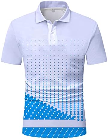 Erkek Polo Gömlekleri, Erkek Casual Düz Renk Baskılı Gevşek Kısa Kollu tişört Po Lo Gömlek