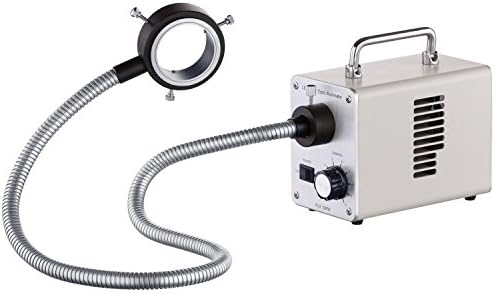 AmScope LED - 30WR 30 W LED Fiber Optik O - halka ışık Mikroskop Aydınlatıcı