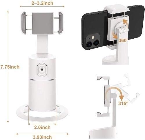 Motorola Moto S30 Pro ile Uyumlu BoxWave Standı ve Montajı - PivotTrack360 Selfie Standı, Motorola Moto S30 Pro için Yüz