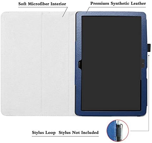 MediaPad T5 tablet kılıfı, Bige PU Deri Folio 2 katlanır stand Kapak için Huawei MediaPad T5 (Model: Agassi2-W19A) 10.1 İnç