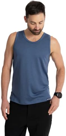 Yünlü Giyim erkek Merinos Yünü Parça Tank Top-Ultralight-Esneklik Nefes Anti-Koku