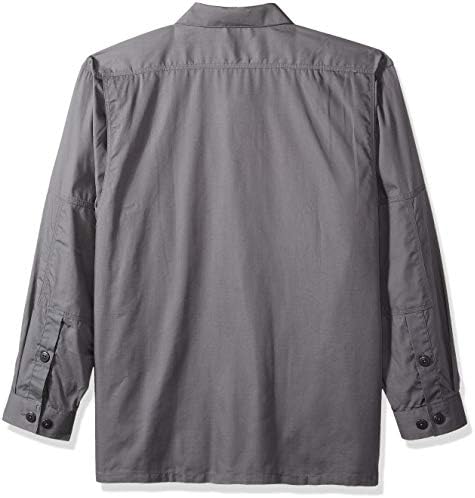 5.11 Erkek Taktik Taclite Polyester-Pamuklu Yırtılmaz Kumaş TDU Uzun Kollu Gömlek, Stil 72054