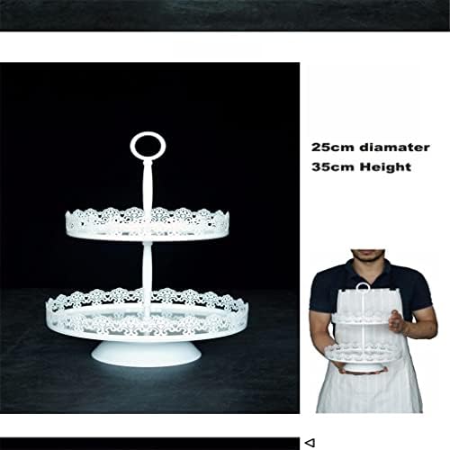 kek standı Kek Standı Seti 4 Adet Dantel Kenar Beyaz Tatlı Masa Düğün Parti Duş Olay Tedarikçisi Tatlı Masa Kek Dekorasyon