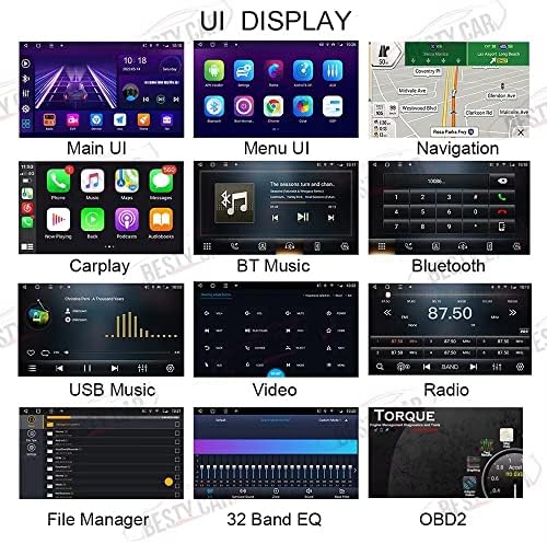 Bestycar 9 araba android müzik seti Radyo Suzuki Alto 2009- için Octa Çekirdek Android 10.0 HD Dokunmatik Ekran Ana Ünite