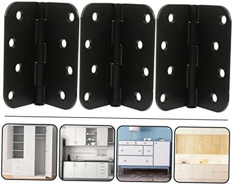 Hoement 3 adet Ev Mobilya Aksesuarları Metal Dolap Menteşeleri Yedek Mutfak Malzemeleri Dolap kapı menteşesi