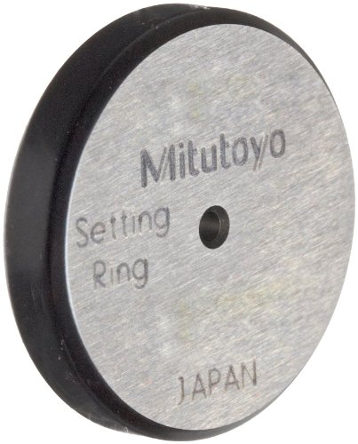 Mitutoyo 177-230 Ayar Halkası, 1.4 mm Boyut, 4mm Genişlik, 20mm Dış Çap, -1.5 Mikrometre Doğruluk