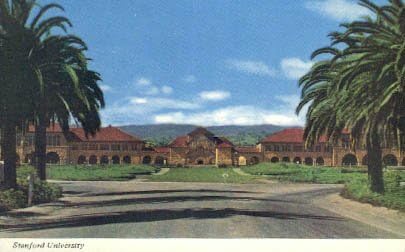 Stanford, Kaliforniya Kartpostalı
