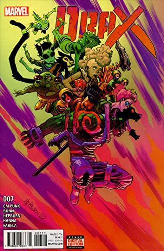 Drax 7 VF / NM; Marvel çizgi romanı / CM Punk