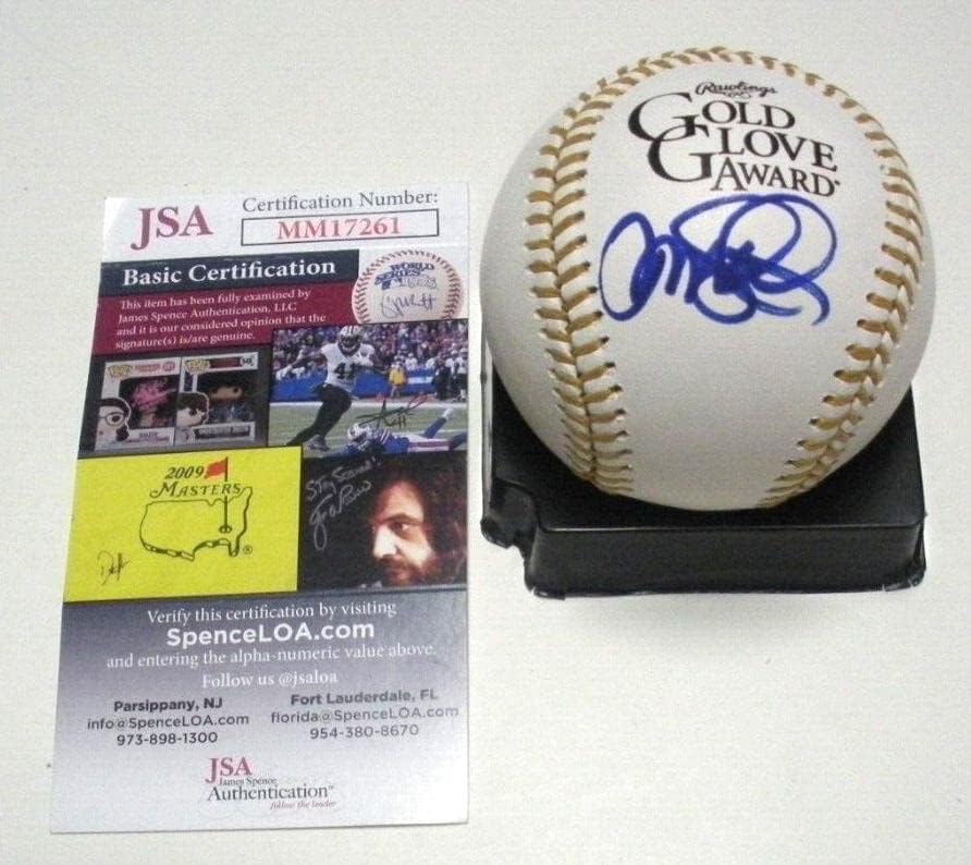 Ryne Sandberg Chicago Cubs, hof 2005, altın Eldiven Jsa / coa İmzalı Mlb Beyzbol İmzalı MLB Eldivenleri