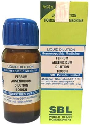 SBL Ferrum Arsenicicum Seyreltme 1000 CH