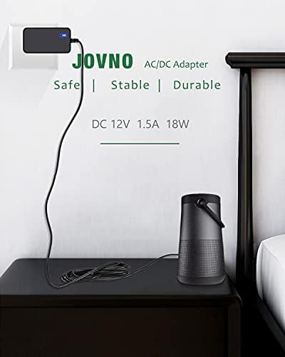 JOVNO 12 V 1.5 A güç kaynağı adaptörü 100-240 V AC DC 12 volt 18 W 1amp 500mA 250mA güç dönüştürücü ile 5.5x2.5mm ipucu Yamaha