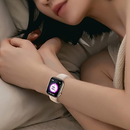 Byıkun Kadınlar ve Erkekler için Akıllı Saatler, Çağrı/Metin/Kalp Atış Hızı ile 1.8 inç Hd Tam Dokunmatik Ekranlı Smartwatch