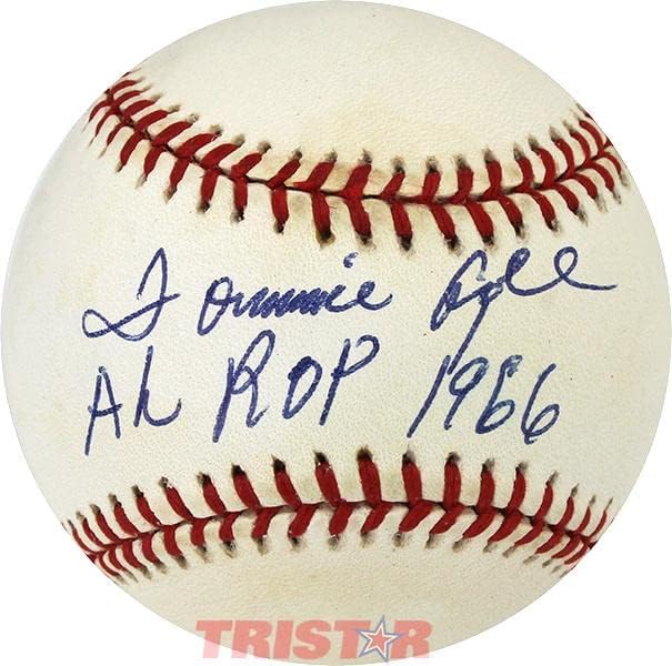 Tommie Agee İmzalı Resmi AL Beyzbol Yazılı AL ROY 1966 - İmzalı Beyzbol Topları